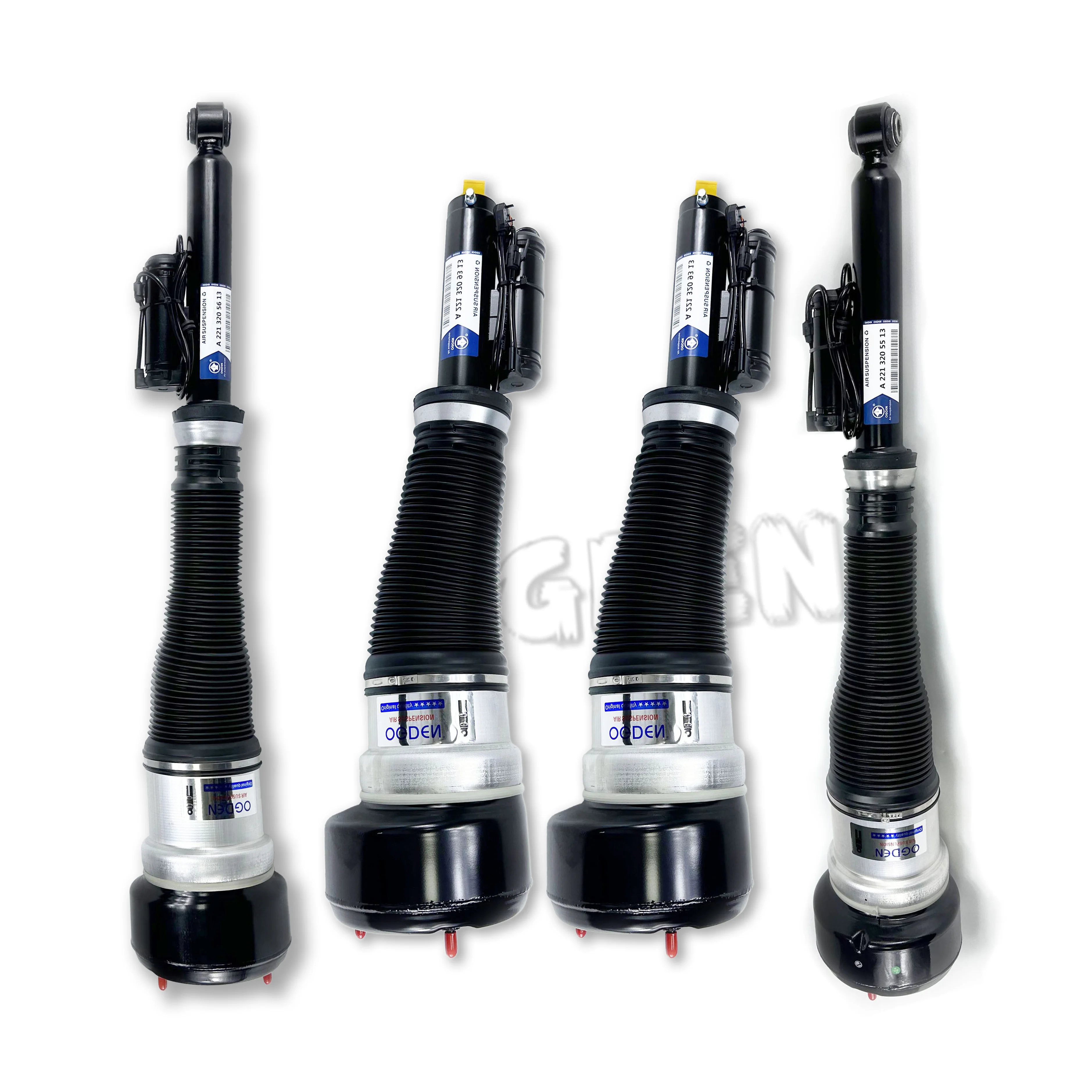 

OGDEN 4Pcs Front and rear air-suspension shock pillars are used in Mercedes Benz W221 S350 S400 S550 S600 2213205613 2213204913