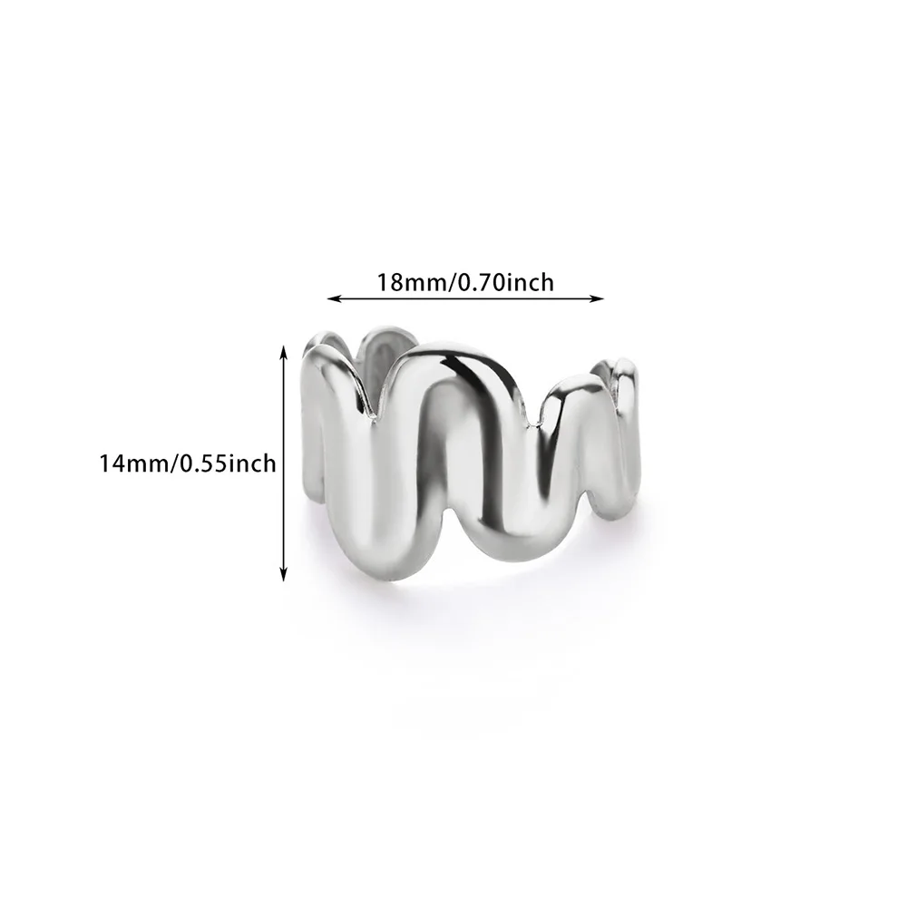 Gold Stainless Steel Rings For Women