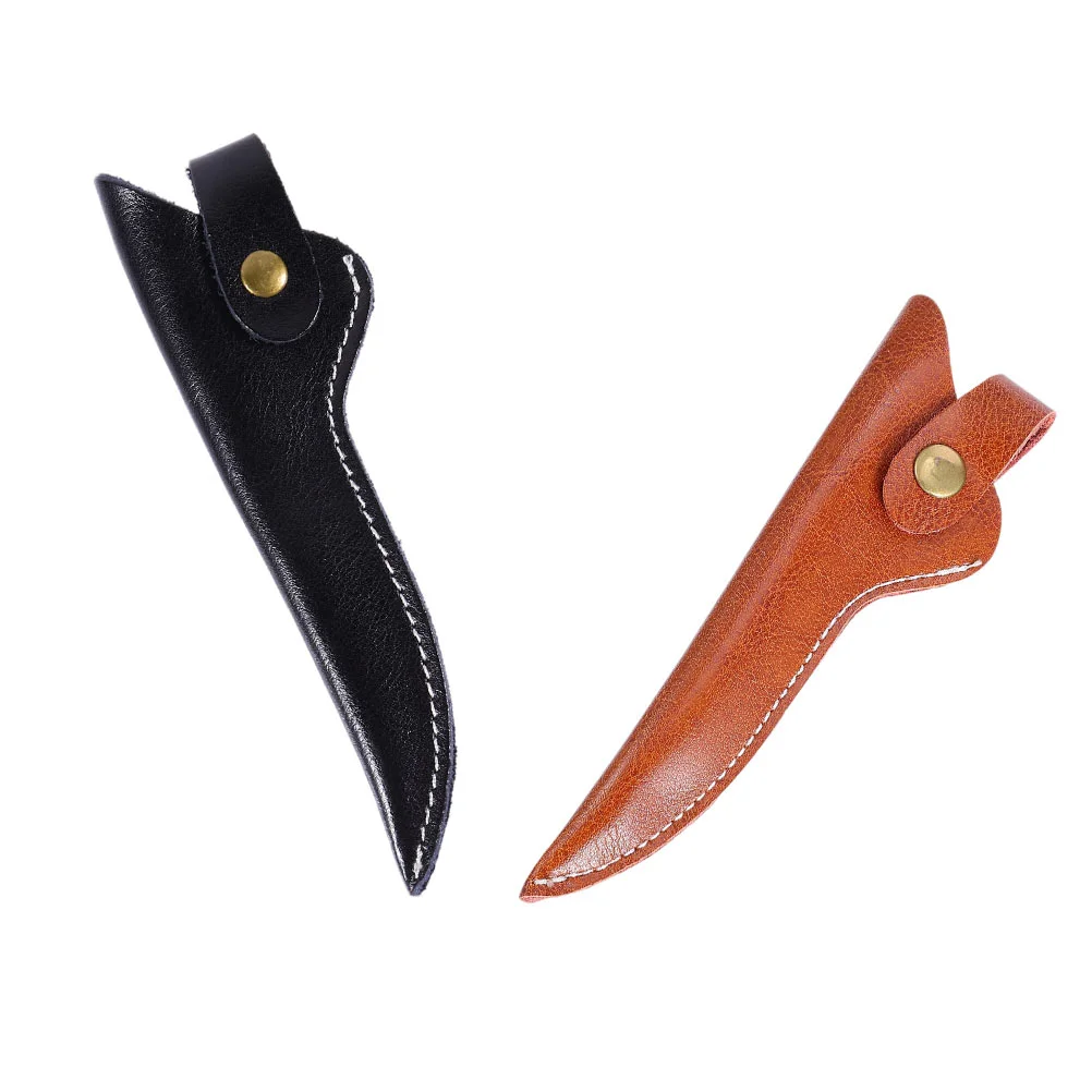 

2 Pcs Hairdressing Scissors Case Shear Covers Vintage Sheath Hairdressers Salon Accessory