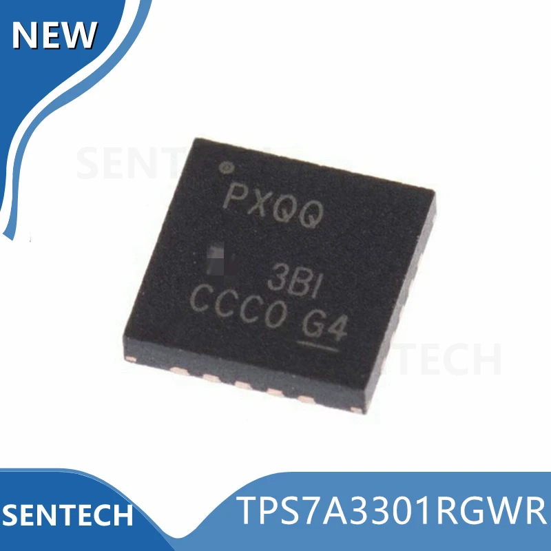 

1Pcs/Lot New Original TPS7A3301RGWR QFN-20 (PXQQ) 1A High PSRR negative voltage adjustable low dropout regulator