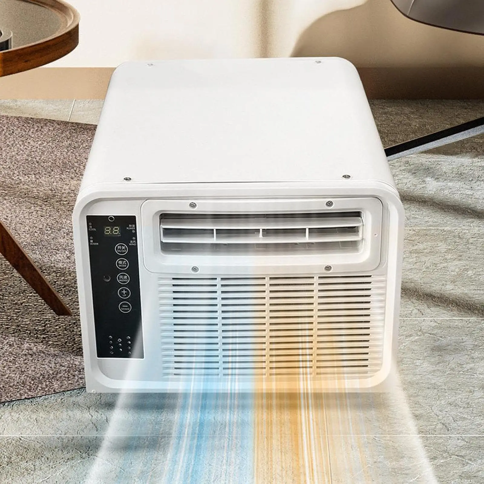 Portable Air Conditioner Winter Heating 300W Compact Mobile Air Conditioner