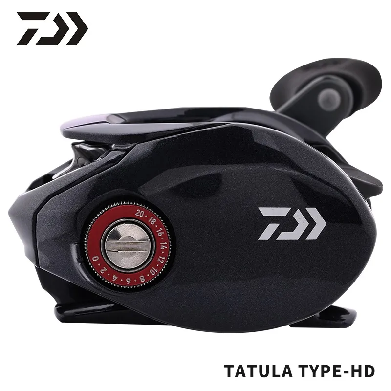 ORIGINAL DAIWA TATULA TYPE-HD Fishing Reel 7+1BB Baitcast Reels Gear Ratio 6.3/7.3 Max Drag 6kg Saltwater Fishing reel