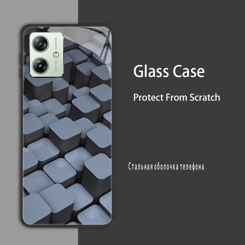 Premium Tempered Glass Hard Cover Case - Ultimate Protection