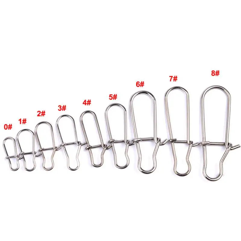 

DNDYUJUStainless стальная рыболовная защелка с крючком, зажим с быстрой фиксацией, аксессуары, снасть для бочонка, поворотный крючок для приманки