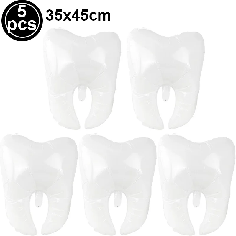 Dental Health Protection Themed Party Decor Foil Balloons