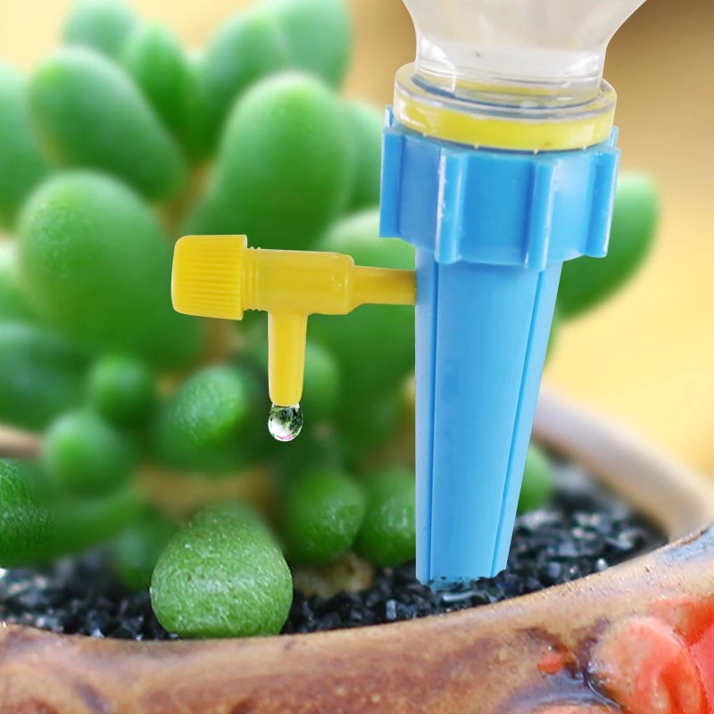 Self Watering Spikes 3 Pcs Plant Waterer With Slow Release Control