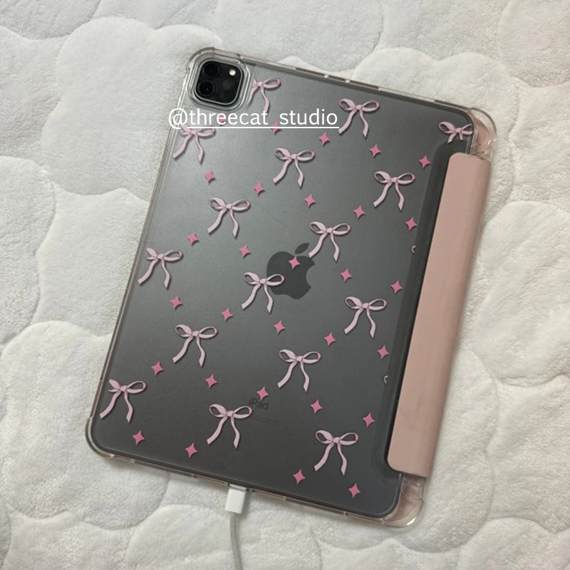 INS Rabbit Bow Cover Tri-Fold Case