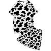 Black and White Cow Pattern 3D Board Shorts Trunks Summer Quick Dry Beach Swiming Shorts Men Fashon Short Pants Beach clothes 6