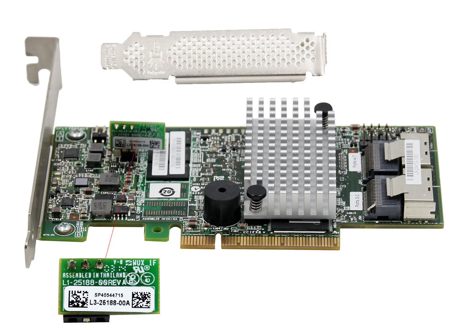 LSI MegaRAID 9272-8i PCI-E 8 Port 512MB cache 6Gbps Key SATA/SAS RAID 0/1/5/6/10