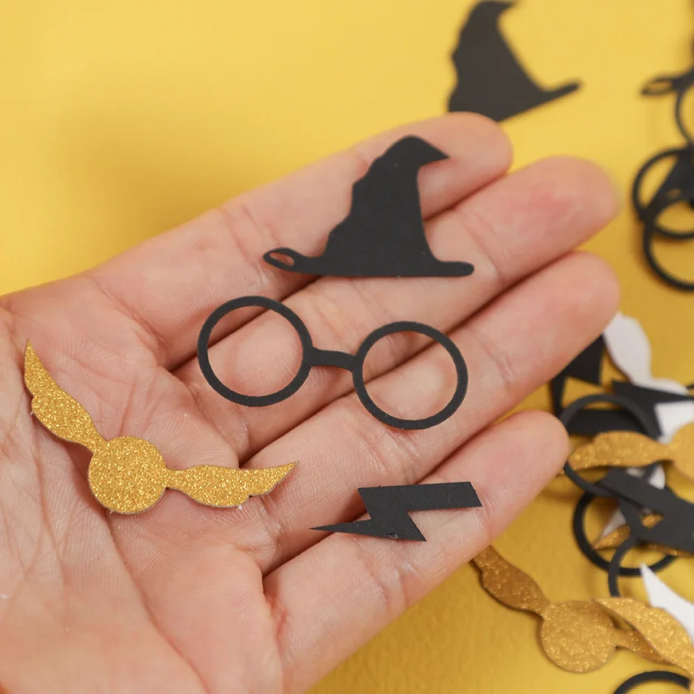 Enchanting Witch Hat Glitter Confetti for Festive Celebrations and Events