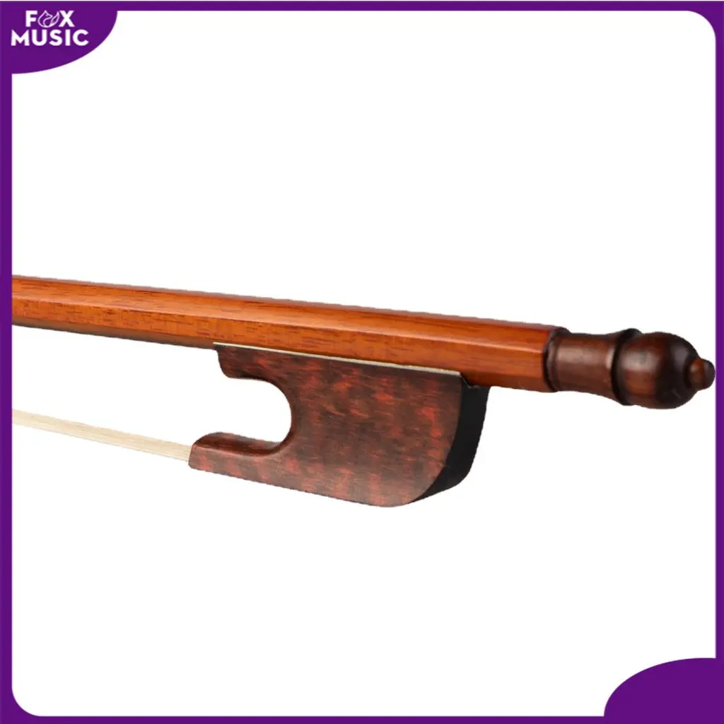 

FOX 4/4 Baroque Style Fiddle Bow Arco Stick Pernambuco Violin Bow Full Size Fiddle Bow Snakewood Frog Bow Well Balance Horsehair