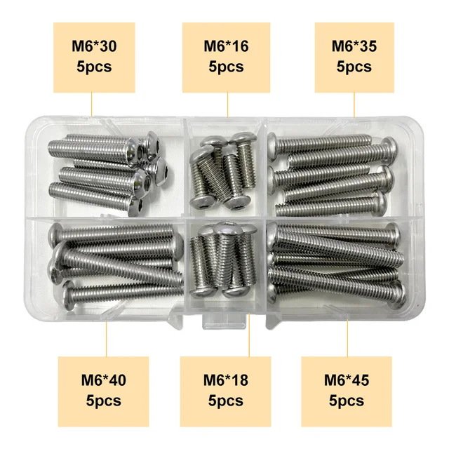 M6 30PCS 1SET