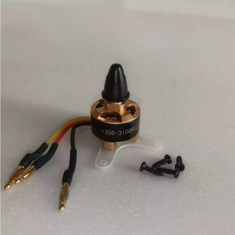 Moteur sans balais 1306 KV3100 pour drone FPV - micro moteur avec support