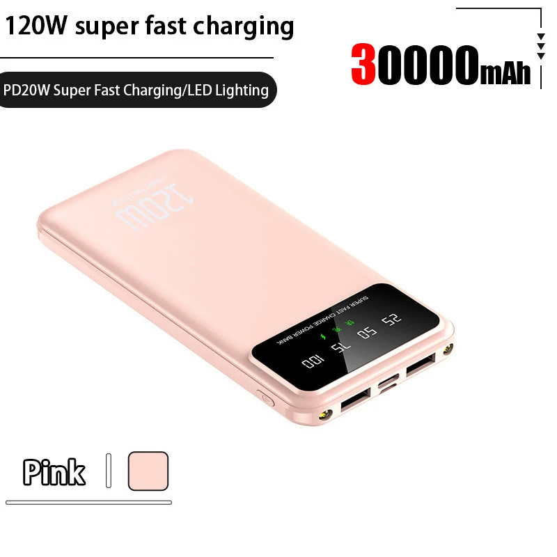 Pink 30000mAh