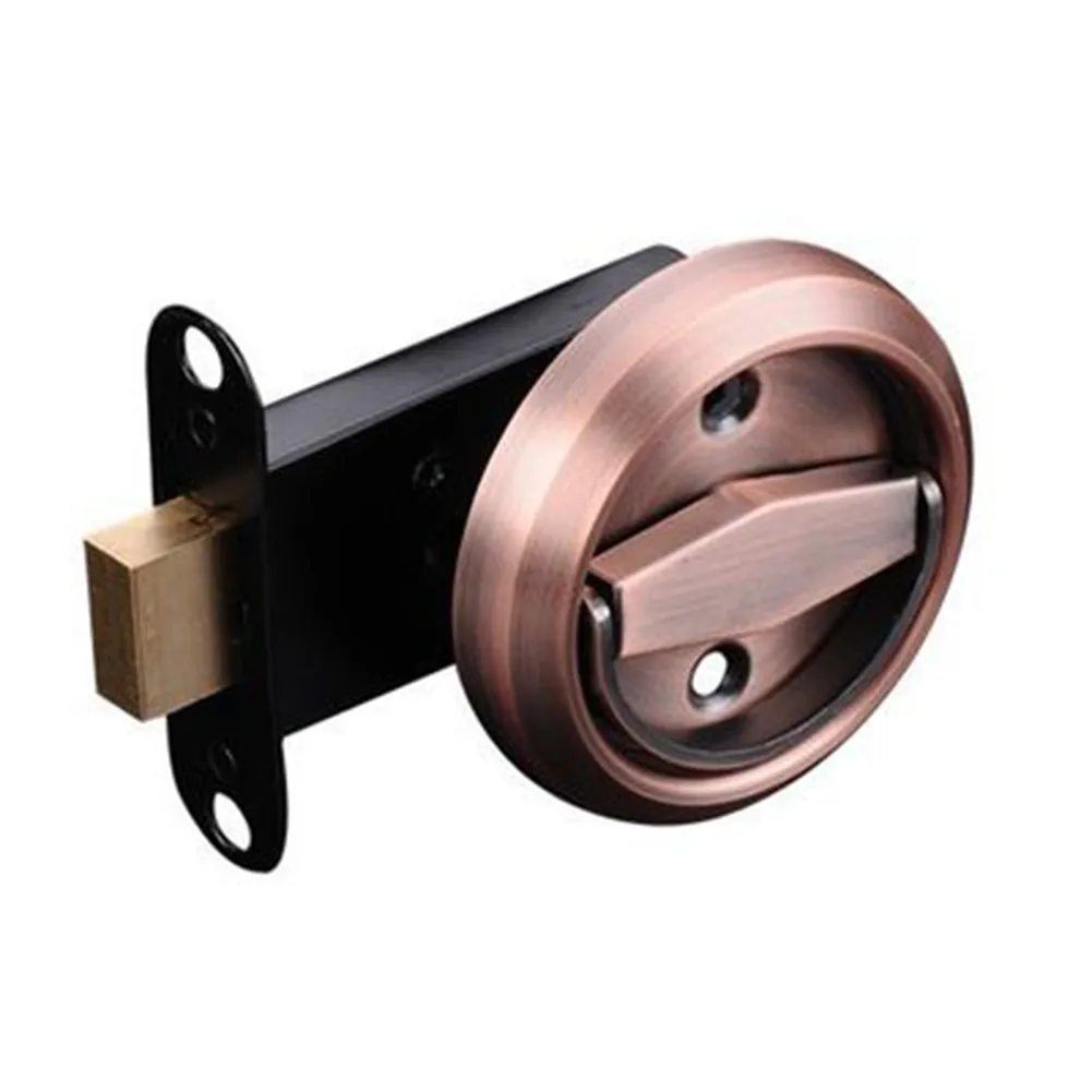 

Door Lock Invisible Door Lock Copper Durable Rust Resistant Square Tongue Stainless Steel For Sliding Doors Cabinet
