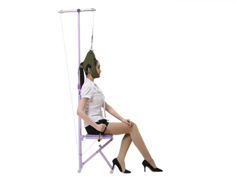 Home traction traction chair with towing cervical tractor traction bed Spine Support Belt Corretor De Postura Leg Corrector