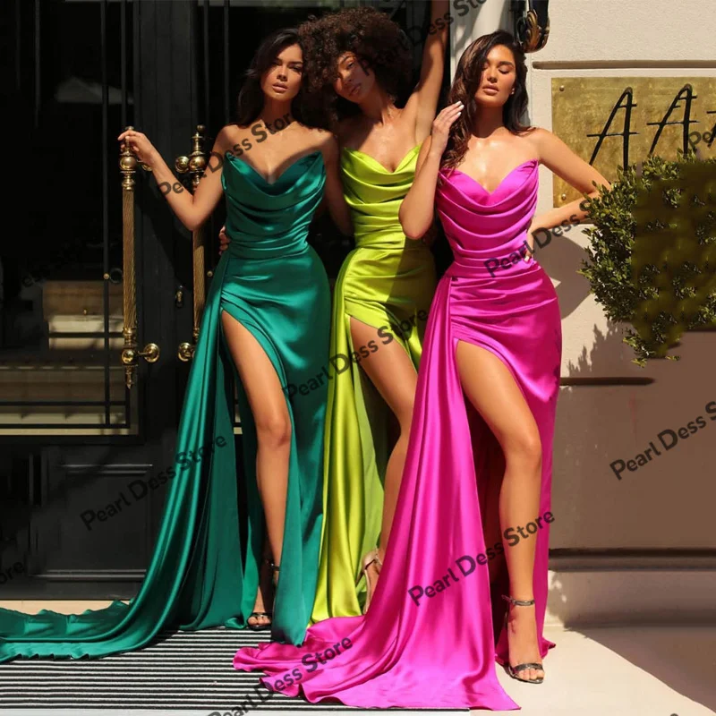 

Ceremonial Elegant Long Women's Dress Off Shoulder Pleated Layered A-line Women's Evening Dress Customized Free Shipping