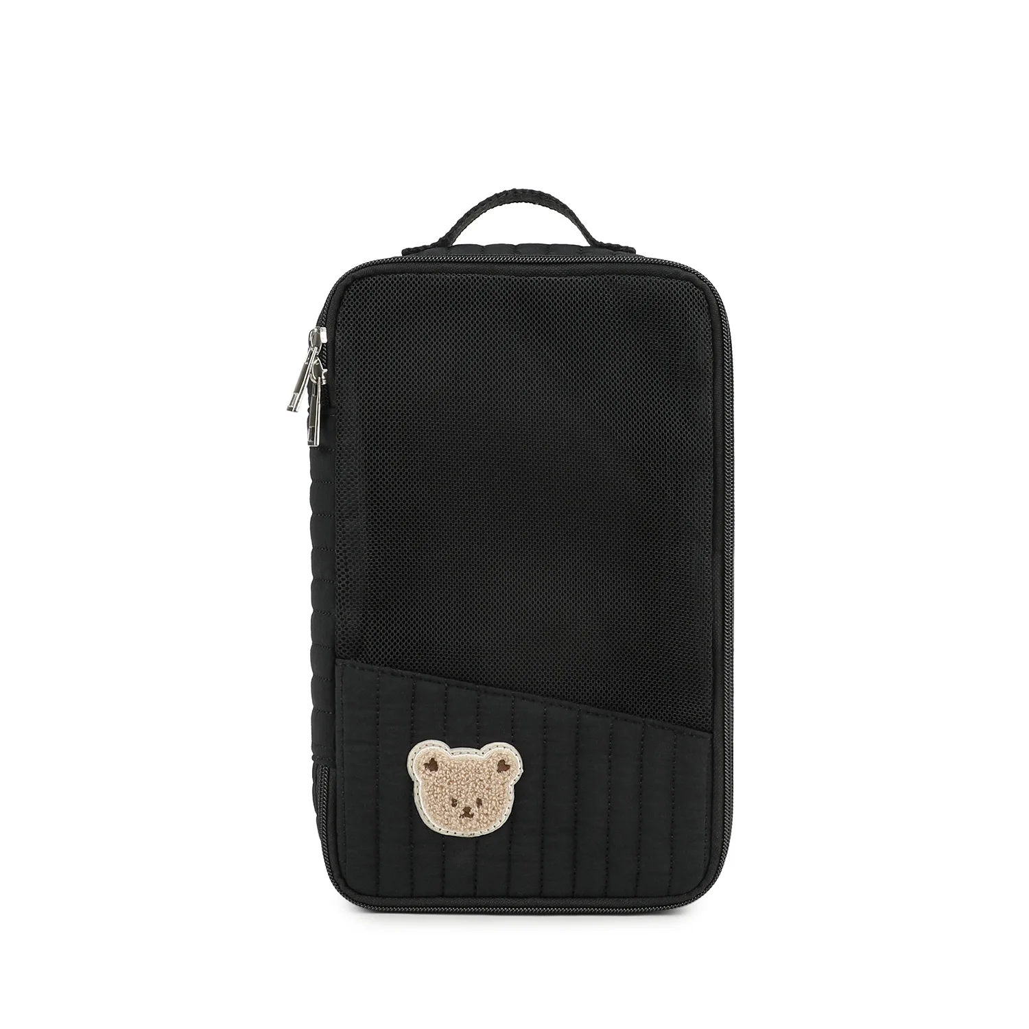 Borsa fasciatoio carina da appendere al passeggino, con scomparti separati per vestiti e pannolini, borsa da viaggio per cambio e lavaggio - immagine 6