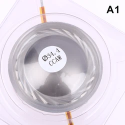 High - Quality Titanium Diaphragm for Audio Driver Tweeter Repair (34.4mm)