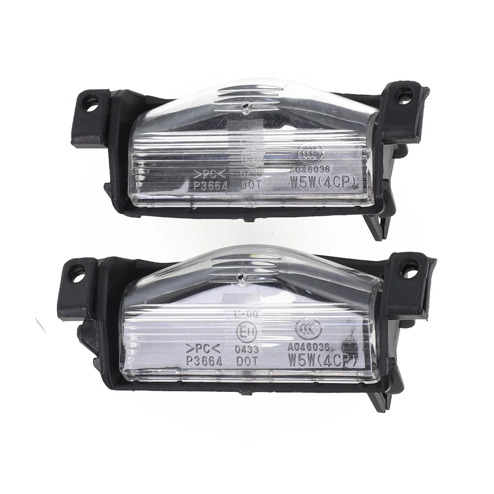 

Durable Lamp Shell License Plate Rear Bumper Light 2Pcs/kit BS1E-51-274E For Mazda 3 2 2009-2013 Housing Cover