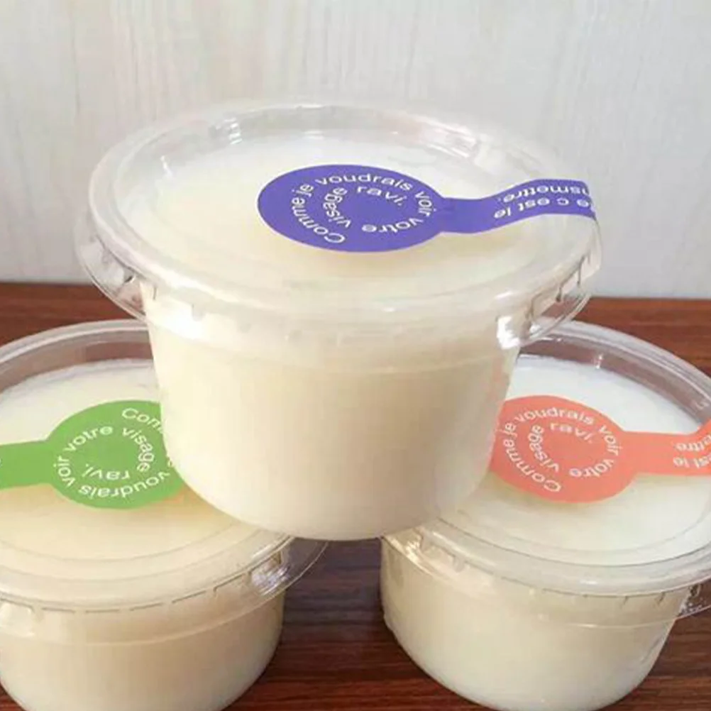 100/50PCS Disposable Plastic Container Clear Portion Cups Bowls with Lids for Mousses Sauce Jelly Yogurt Home Supplied plastic cups dessert cups plastic dessert cups