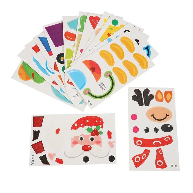 12Pcs Children 3D Diy Handmade Paper Cups Sticker Material Kit Whole Set Kids Kindergarten School Art Craft Educational Toys 5