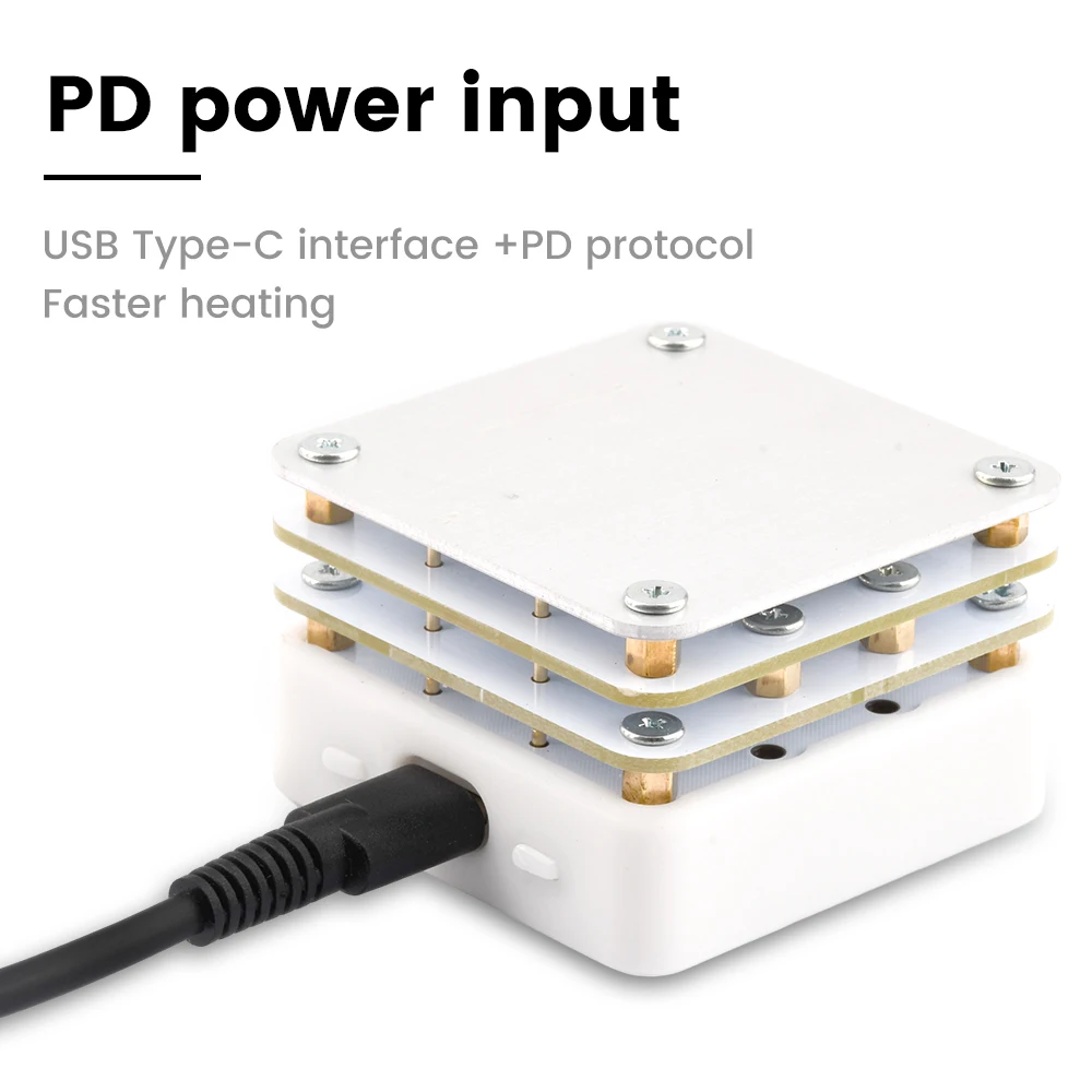 Compact Digital Soldering Preheating Station - Mini Hot Plate