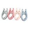 5Pcs Plastic Folding Clothes Hangers Portable Travel Hangers Household Multifunctional Hanger Clothes Drying Racks 5