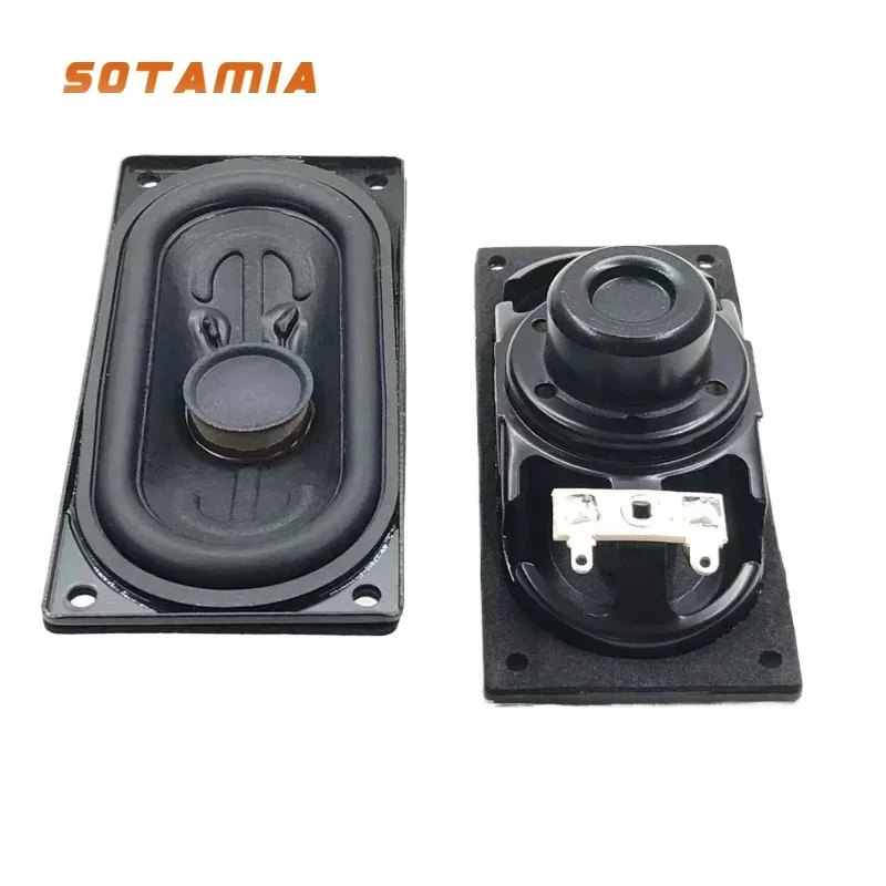 Computer Speakers Portable Speakers Audio Speakers 2Pcs 4494 Mini Audio Speaker Mid-bass Full Range Speaker Rubber Side 4 Ohm 10W Hifi Home Music Loudspeaker Accessorie