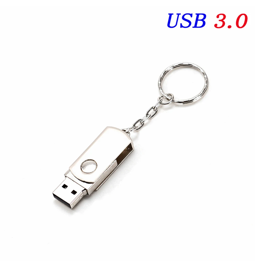 

JASTER Metal keychain USB 3.0 pen drive 4 GB 8 GB 16 GB USB flash drive 32 GB 64 GB 128GB cle USB flash drive Custom LOGO