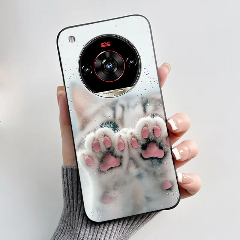 Aesthetic Luxury Soft Silicone Cover for ZTE Nubia Focus 2 Ultra 5G - Cute & Cool Design for Boys & Girls