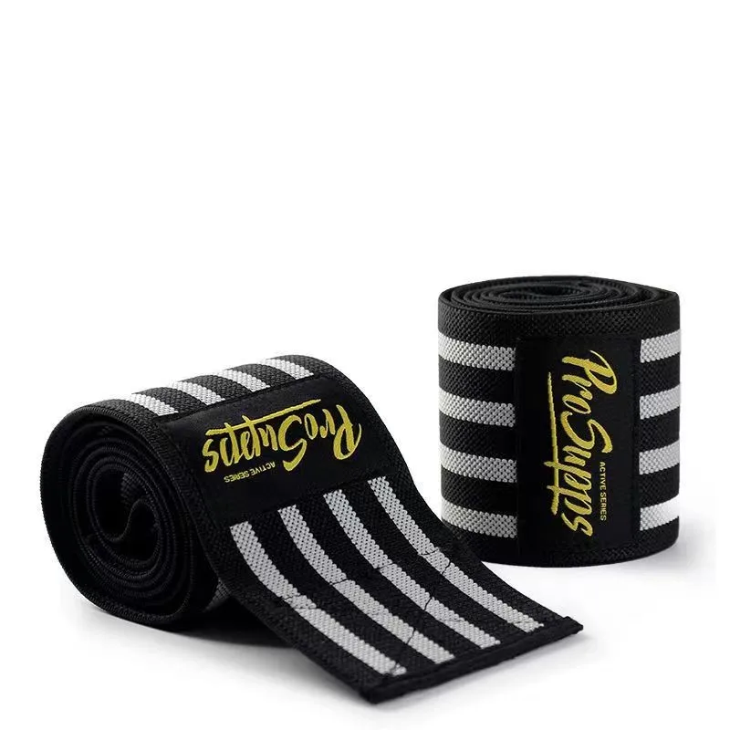 Fasce Per Gomito MuscleForge - Per Powerlifting E Sollevamento Pesi - Set Di 2 Con Chiusura In Velcro - Foto 2