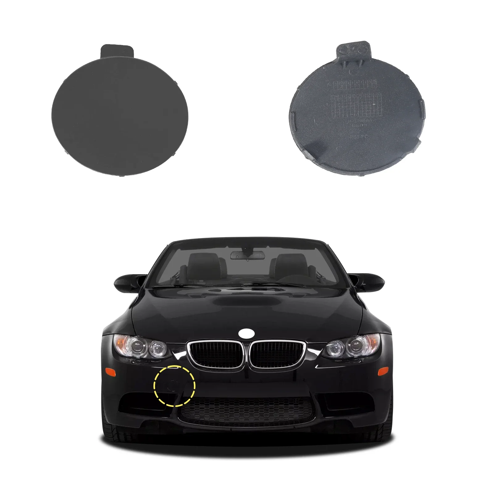 Lèvre de becquet de coffre BMW Série 3 Cabriolet (E93) PU Lèvre de becquet de coffre BMW Série 3 Cabriolet (E93) PU