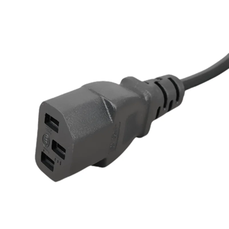 Universal IEC C13 C14 Power Supply Cord SJT 14AWG/3 Male to Female PDU UPS Extension Cable 15A 250V 0.5m~3m