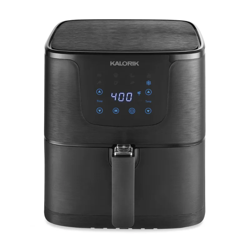 6-Qt Digital Air Fryer with Guided Cooking, Black GAF686 - AliExpress
