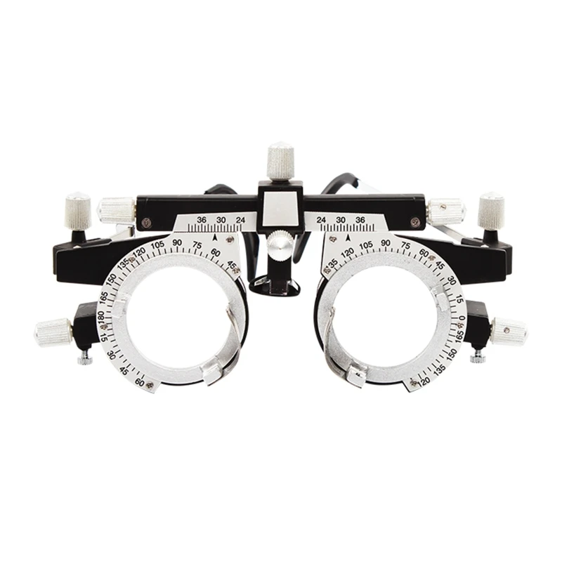 EFK-II Supply Premium Quality Adjustable Titanium Optical Trial Lens Frame Eye Optometry Optician Med. Titanium 