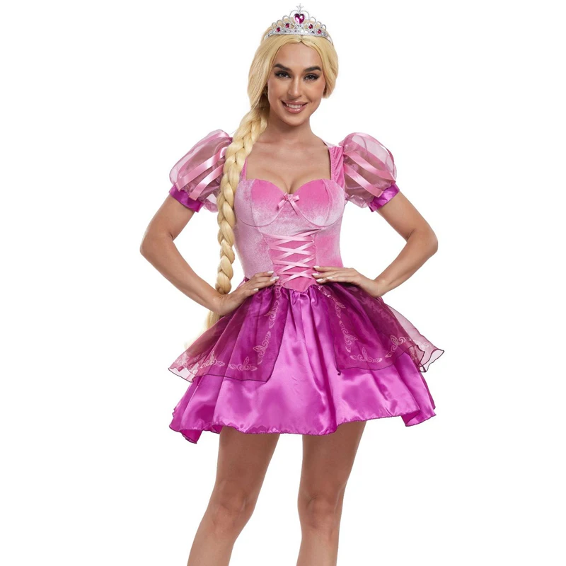 chinese dress ladies Amazon.com: Disney Women's Belle Costume Dress main image 1