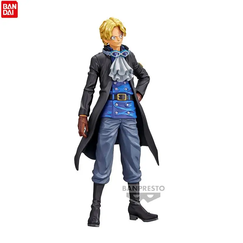 

Original Bandai Banpresto One Piece grandista The Grandline Men Comic color sabo Anime Figure Action Model Toys navidad Gift