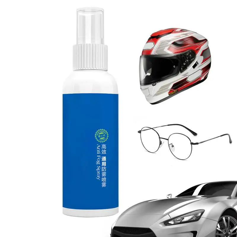 Anti Fog Spray For Glasses 80ml Spray Agent Lens Anti Fog Safe Ingredients Anti-Fog Defogger For Diving Glasses Swimming Goggles