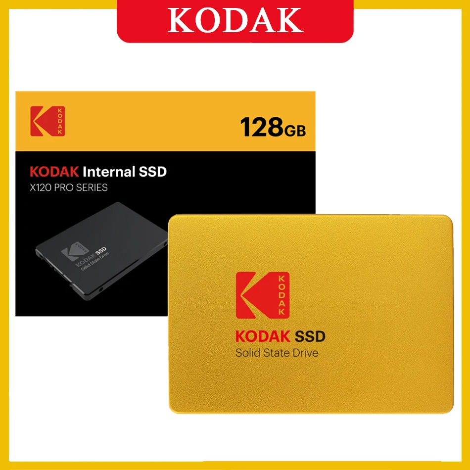 best internal ssd Original Kodak Internal SSD 256GB 512GB 960GB 2.5 Inch Sata III 550MB/S Solid State Drive 128GB 120GB 240GB for Laptops Destops internal ssd drive