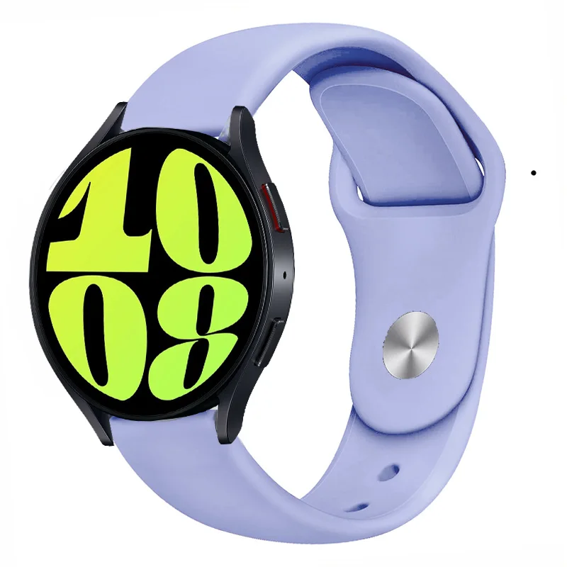 Versatile Silicone Sports Watch Strap - 20mm/22mm