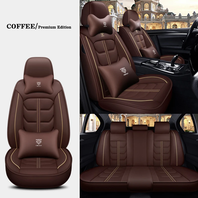 Universal-Complete-Set-Of-Car-Leather-Seat-Covers-For-BMW-F10-E60-5 ...