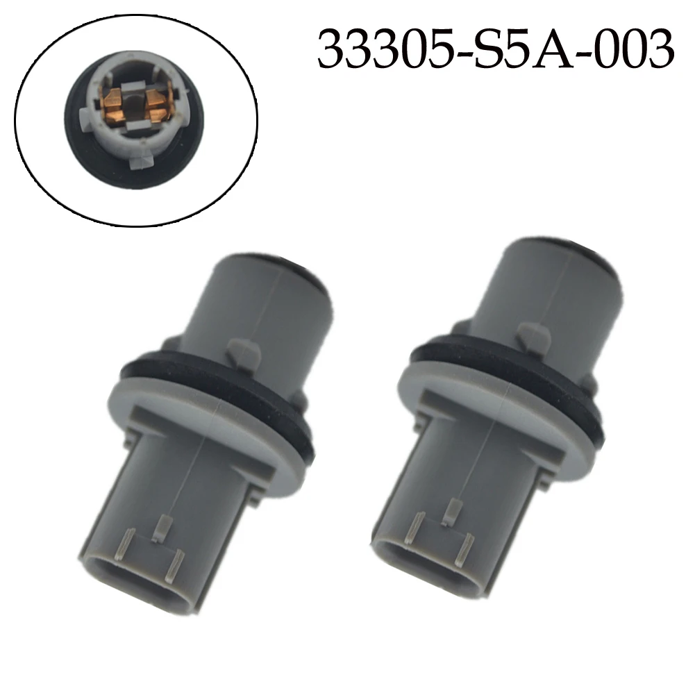 

2PCS Car Headlight Parking Light Bulb Socket For Acura RL RLX TSX For Honda For Civic 33305-S5A-003 Automobiles Accessories