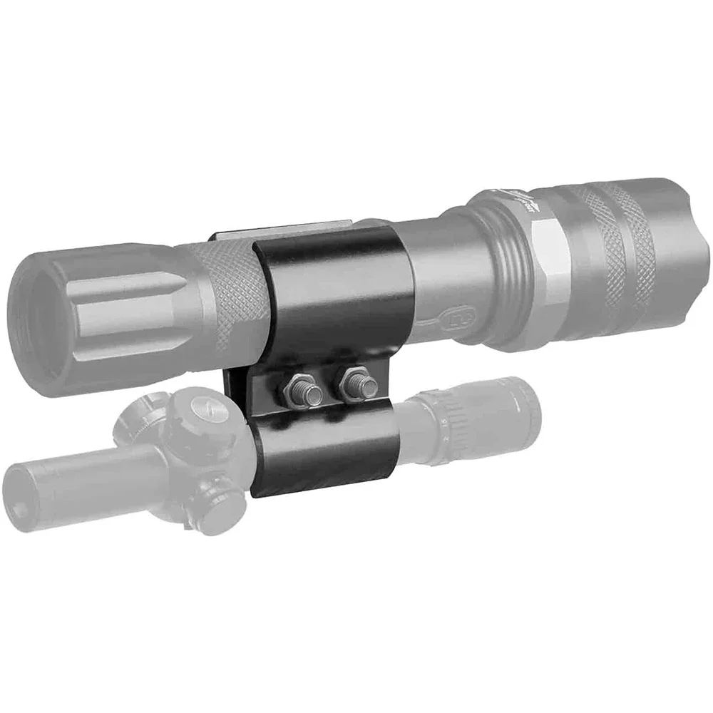 Shotgun Accessories Tube Clip Barrel Mlok Rail Mount Holder Mag Extension Flashlight Laser Torch Clip Clamp with Allen Key Ar15