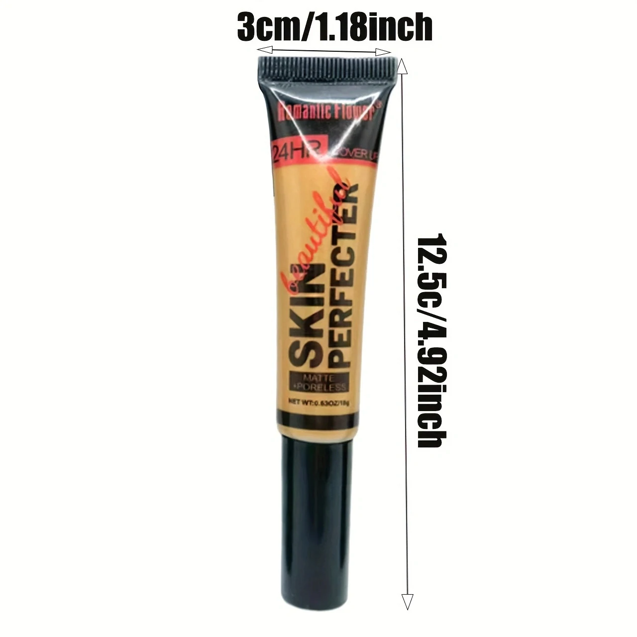 3-color concealer natural matte plant squalane waterproof long-lasting liquid foundation suitable covering dark circ sponge head concealer liquid concealer makeup concealer waterproof concealer face concealer face concealer pen concealer powder concealer palette concealer foundation cream