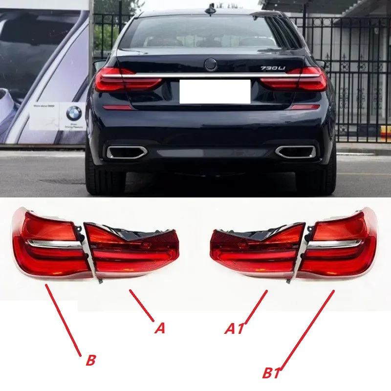 

Задний бампер для BMW 7 серии G12 2016-2018