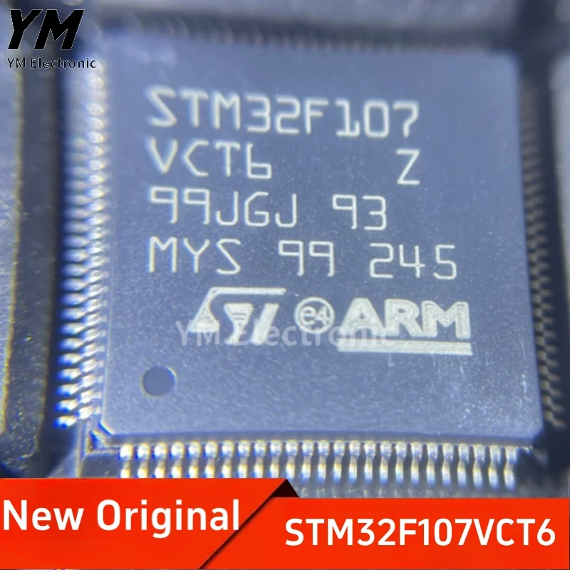 

New Original STM32F107VCT6 LQFP-100 ARM Cortex-M3 32-bit Microcontroller MCU