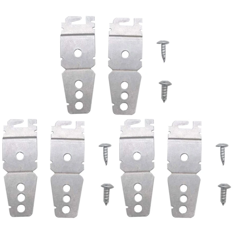 6 PCS Dishwasher Gear Rack Holder Dishwasher Parts Dishwasher Mounting Brackets Perfect for Home or Commercial Use Dropship