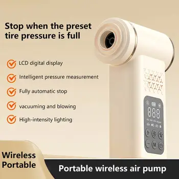 Wireless Vacuum and Tire Inflator