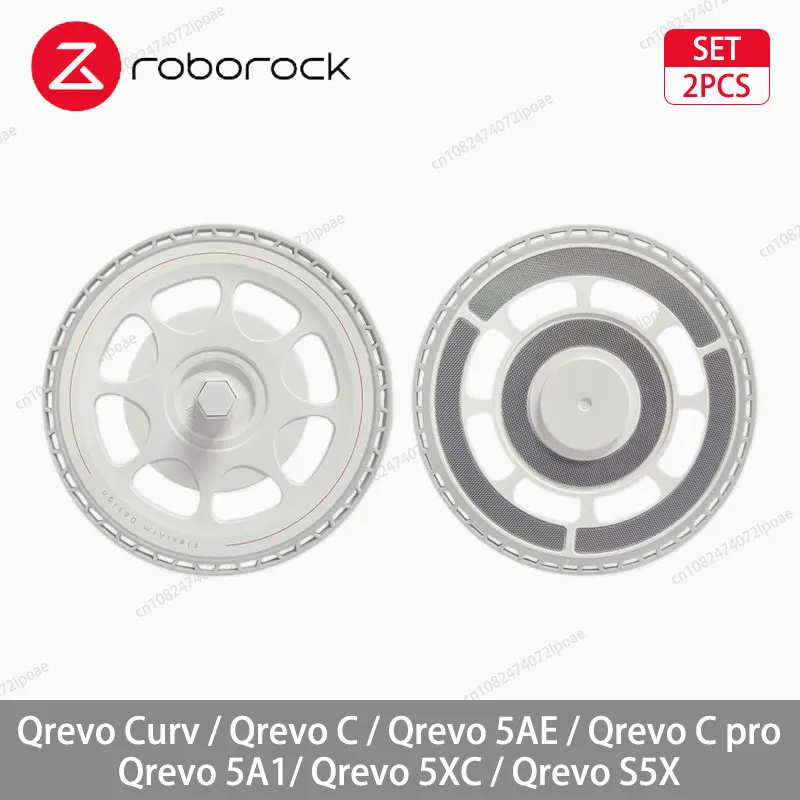 Roborock Vacuum Cleaner Essential Accessories Kit - Main Brush, Side Brush, Mop Cloth, Dust Bag, and Filter